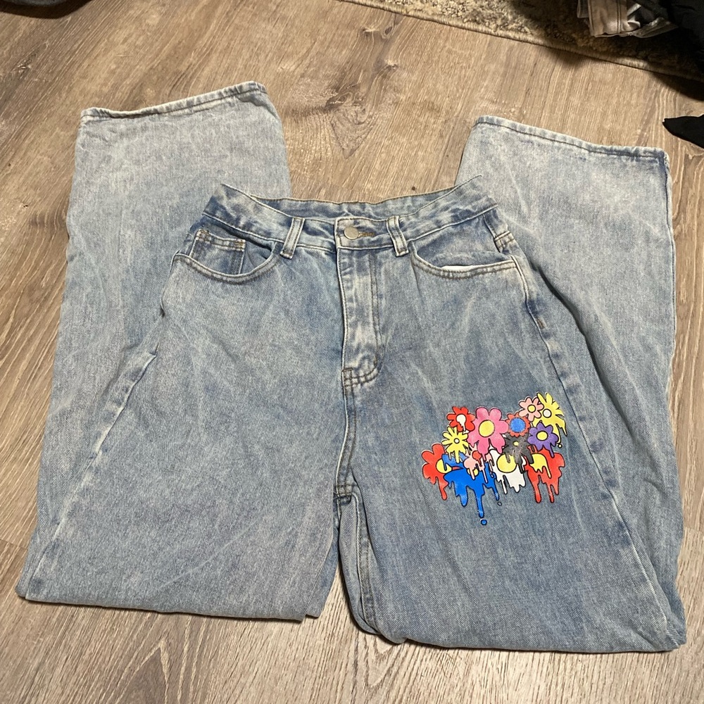 Non-branded jeans